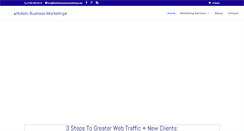Desktop Screenshot of holisticbusinessmarketing.com